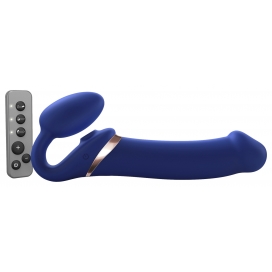 Consolador Multi Orgasmo Strap-On-Me S 14.5 x 3.4cm Azul