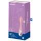 Bomba de Aire Vibrador Hinchable 2 Satisfyer 12 x 3.5cm Rosa