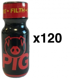 UK Leather Cleaner  PIG RED 25ml x120