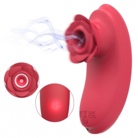 Losa Suction Clit Vibrator RED