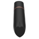 Mini Vibro Hart Lipstick 9cm Zwart