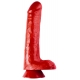 ANGRYDICK 28 x 6,3cm Rood