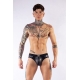 Neoprene Jockstrap Jock Brief Mr B Preto