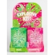 Confezione da 48 caramelle in polvere frizzanti Explosive Kiss Mint &amp; Strawberry