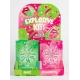 Pack of 48 Explosive Kiss Mint and Strawberry Sparkling Powder candies