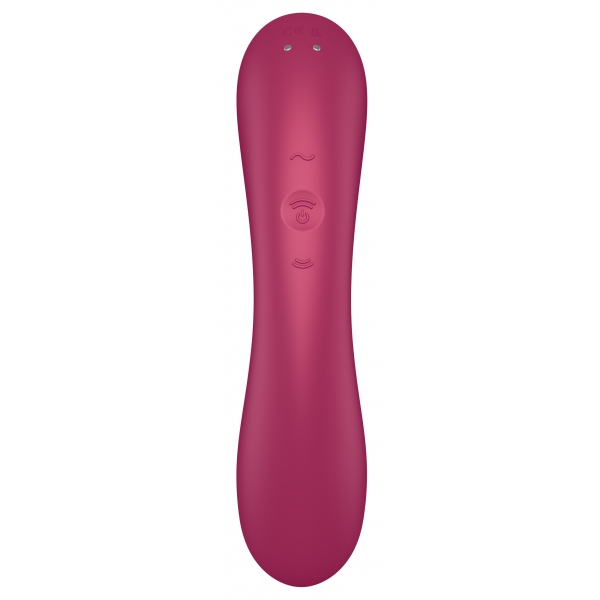 Curvy Trinity 1 Satisfyer Roze Clitoris Stimulator