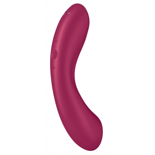 Stimulateur de clitoris Curvy Trinity 1 Satisfyer Rose