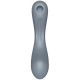 Stimolatore clitorideo Curvy Trinity 1 Satisfyer Grigio