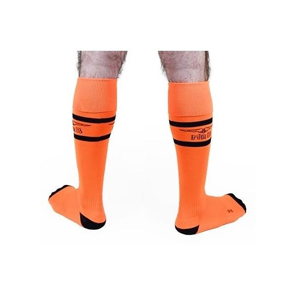 Chaussettes hautes Urban Football Socks Orange Neon