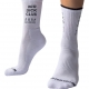 Weiße Socken BIG DICK CLUB Schwarze Umrandung