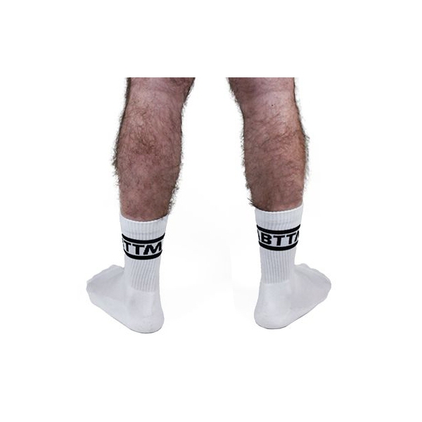 Weiße Socken BTTM x2 Paar