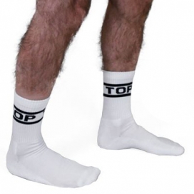 Chaussettes blanches TOP x2 Paires