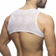 Flowery Lace Harness White