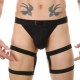 String mit elastischen Bändern Clelio Schwarz