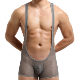 Sexy Singlet Tocki Grau