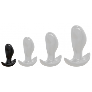 FUKR Mango TPR Anus Prostate Stimulator BLACK S