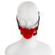 Water Cup Gag With Strap Red