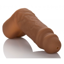 Hohle Penisprothese 10 x 3cm Braun