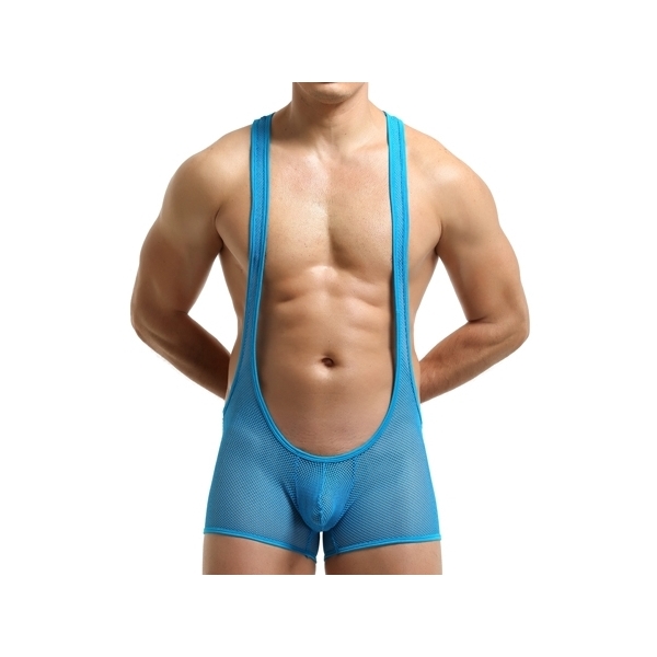 Sexy Singlet Tocki Blau