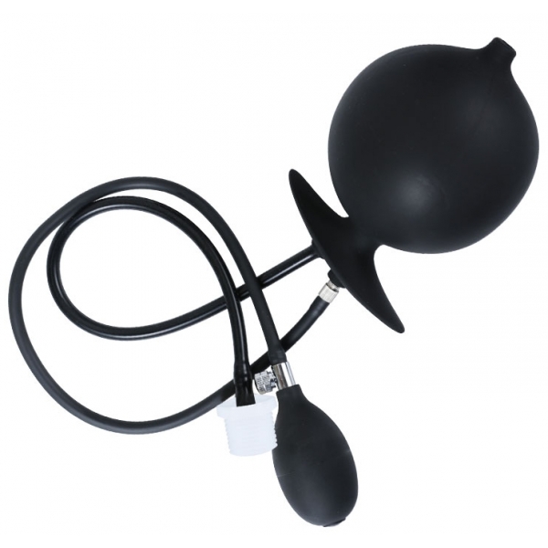 Butt Enema Inflatable Plug and Enema Tip 12 x 11cm