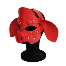 Kinky Puppy Pig Grox Mask Red
