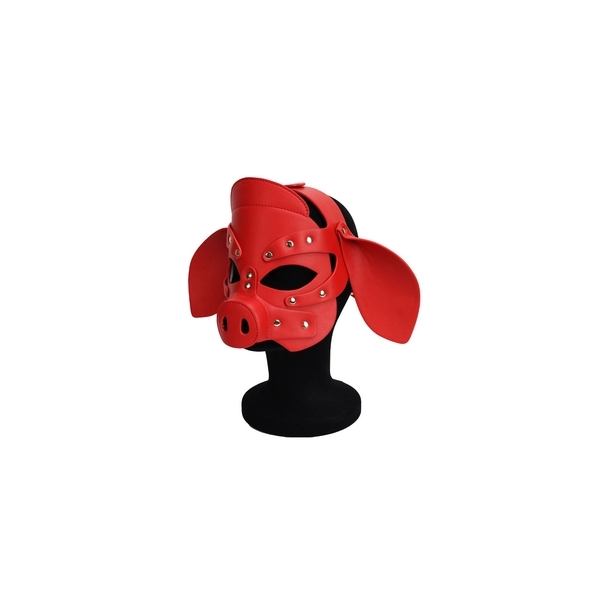 Maske Pig Grox Rot