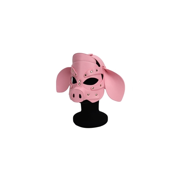 Pig Bondage Hood PINK