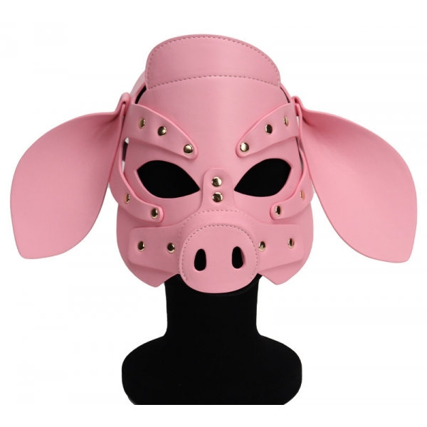 Máscara Grox de porco cor-de-rosa