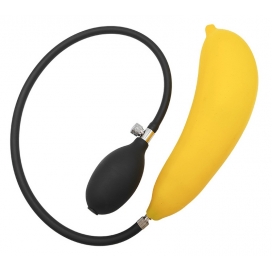 Consolador hinchable Banana 18 x 4 cm