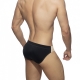 Bicolor Swim Briefs Beige-Black