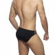 Bicolor Swim Briefs Kaki-Black