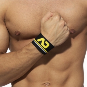 Addicted AD Bracelet Black-Yellow