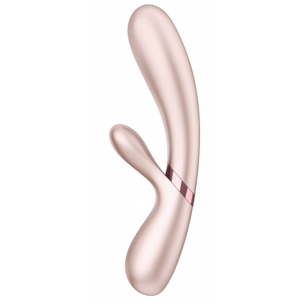 Vibro Konijn Aangesloten Hot Lover Satisfyer 20 x 3cm Zilver