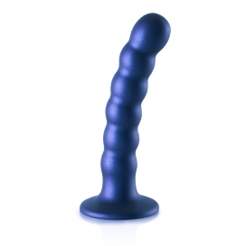 Plug Beaded G-Spot S 13 x 2.5cm Blau