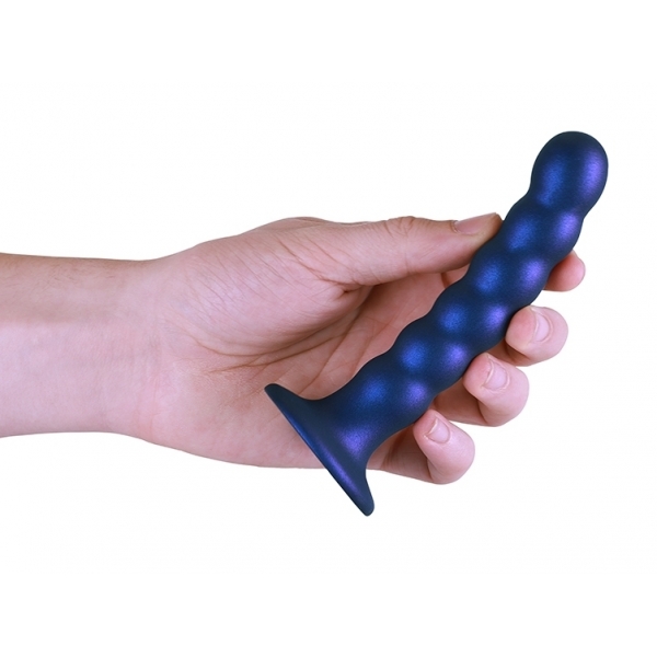 Plug Beaded G-Spot S 13 x 2.5cm Blue