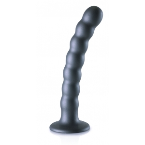 Ouch! Plug Beaded G-Spot M 16.5 x 2.5cm Grey