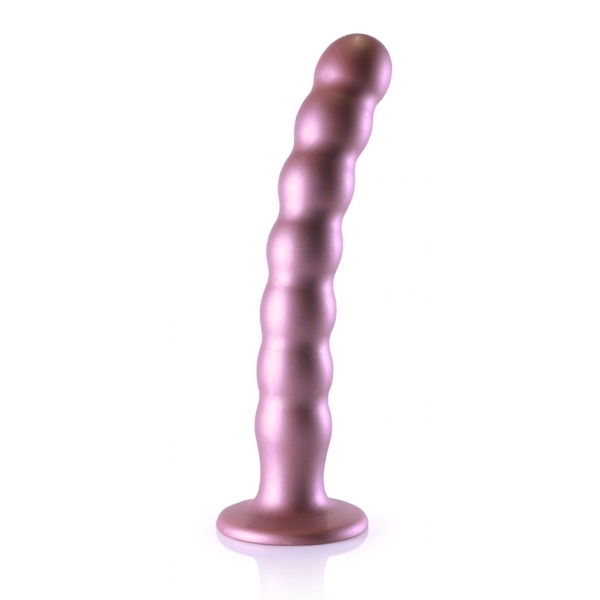 Plug Beaded G-Spot L 20.5 x 3.2cm Pink