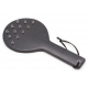 Paddle with metal spikes 30 x 15cm Black