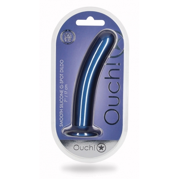 Plug Glad G-Spot L 17 x 3,5cm Blauw