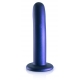 Plug Smooth G-Spot M 14.5 x 3cm Bleu