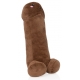 Pene de Peluche 28cm Marrón