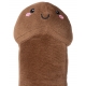 Pene di peluche 28 cm marrone