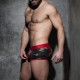 Jock Boxer Camo Stripe Fetish Red