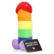 Regenboog Penis Pluche 30cm