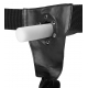 Gode ceinture creux Hollow Strap Ribbed 16 x 4cm
