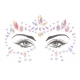 Glow Jewelry glow-in-the-dark rhinestone eye contour stickers