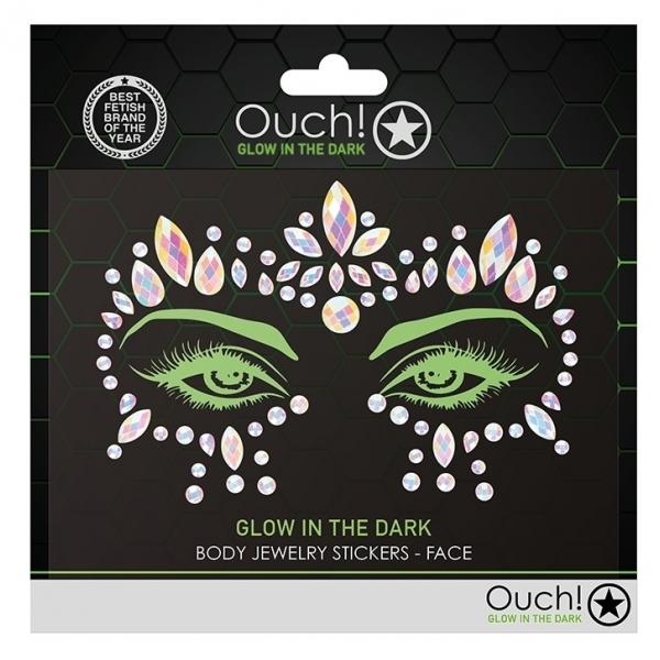 Glow Jewelry strass oogcontour stickers