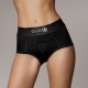 Braga vibradora Strap-On Brief Negro