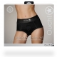 Vibrating panties Strap-On Brief Black