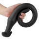 Dildo lungo ultra sottile M 40 x 4,2 cm nero